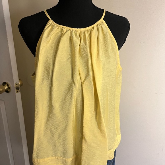 a new day Tops - A New Day Yellow Women's Halter Top